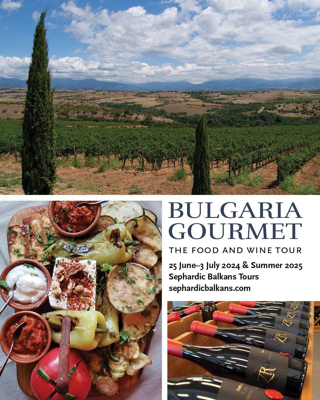 Santé Magazine Features Bulgaria Gourmet Food & Wine Tour  